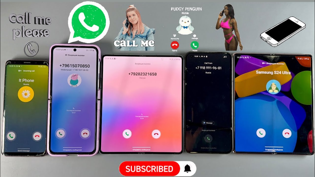 Incoming Calls Samsung S9 / Flip5 / Fold5 / Fold2 / Nothing Phone1 / Samsung Galaxy Mobile Ringtones