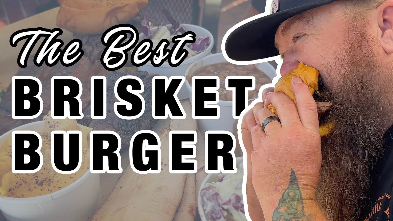 Does California have good BBQ? 🔥 Destination Smokehouse🔥the best brisket burger