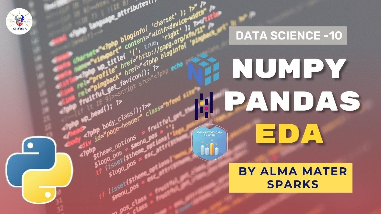 10 Numpy Pandas EDA (Data Science Part 10) - YouTube
