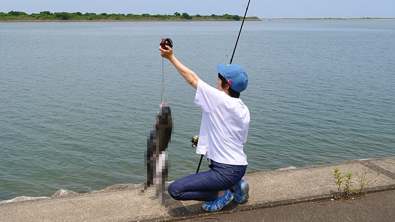На lure легко поймать black seabream ! Шокирующий метод ловли!