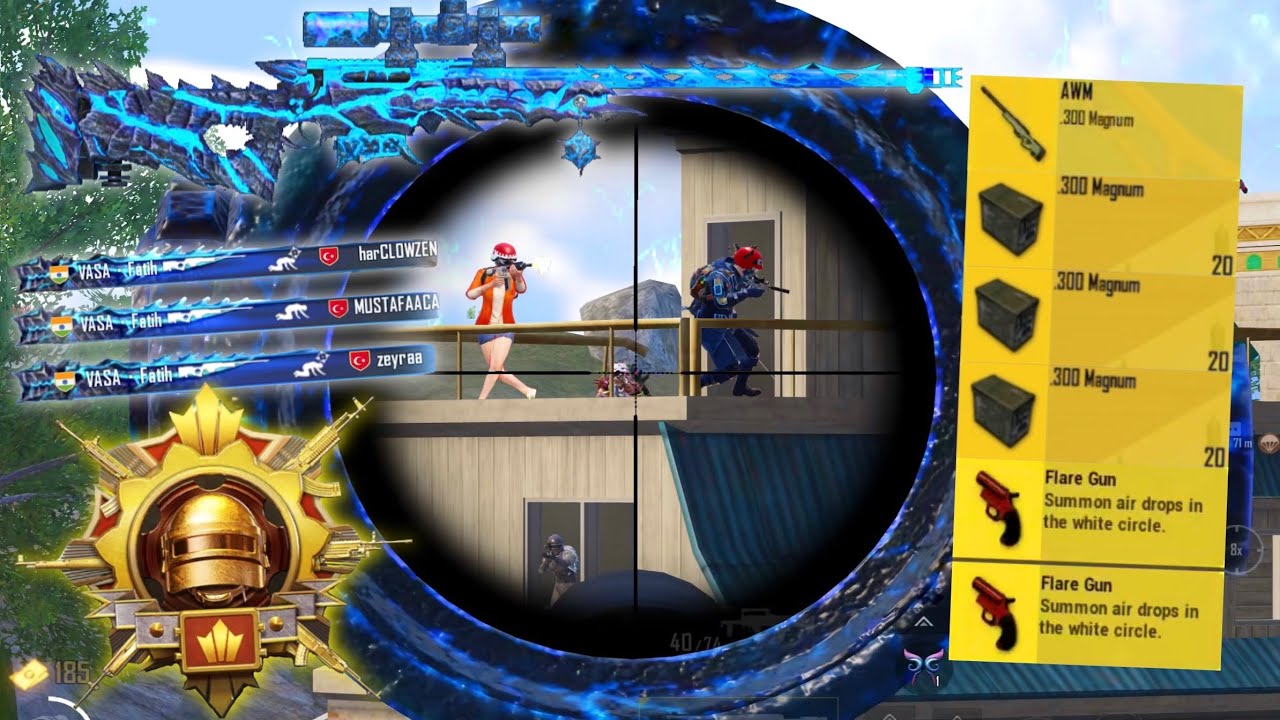 54 Kills😱 MY BEST SNIPER AWM GAMEPLAY of the YEAR🥵 PUBG Mobile - BGMI