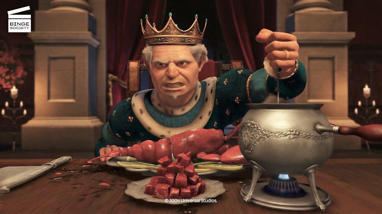 6, Chorei de rir com uma cena de Shrek fora de contexto