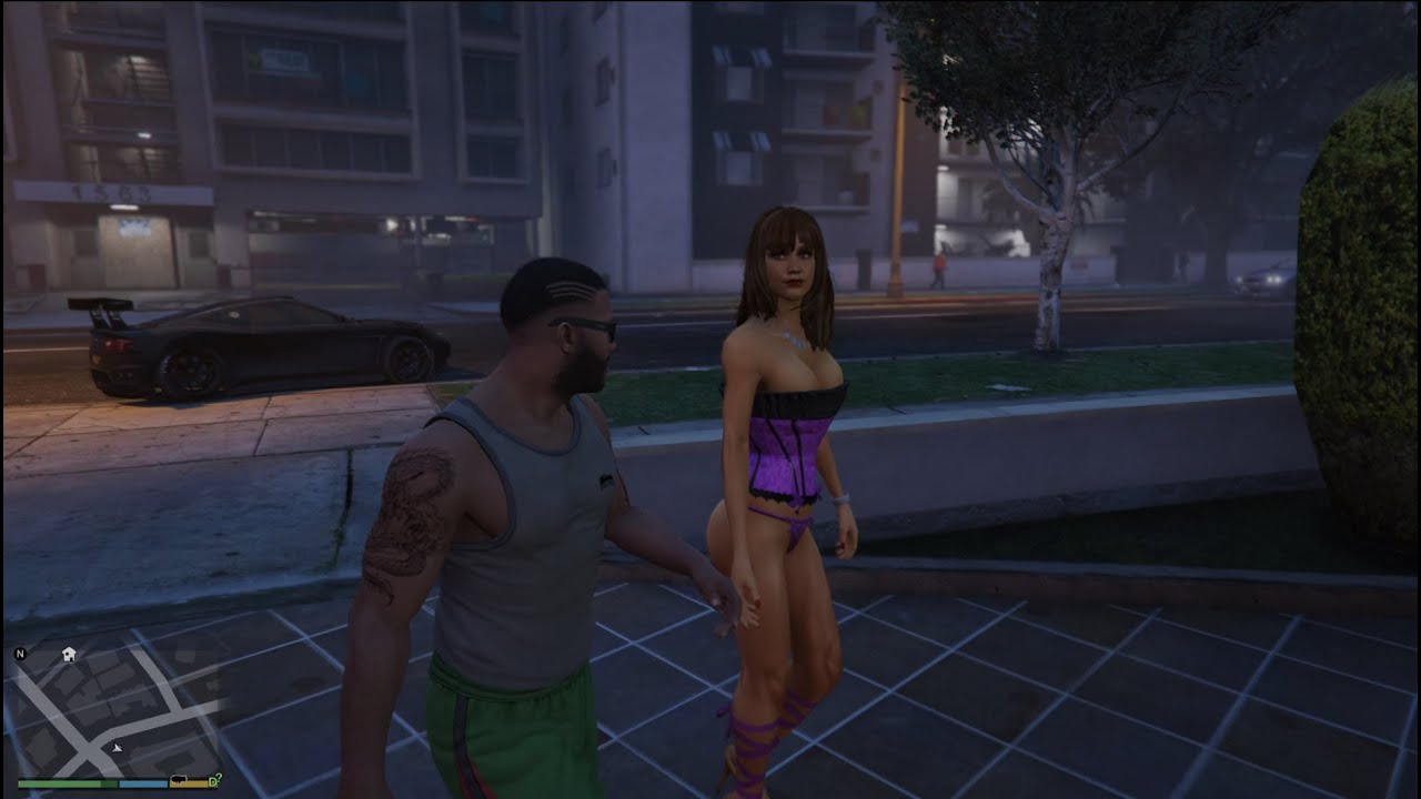 GTA 5. Part 235 - Franklin Visits Del Perro Pier Park and Date Sapphire