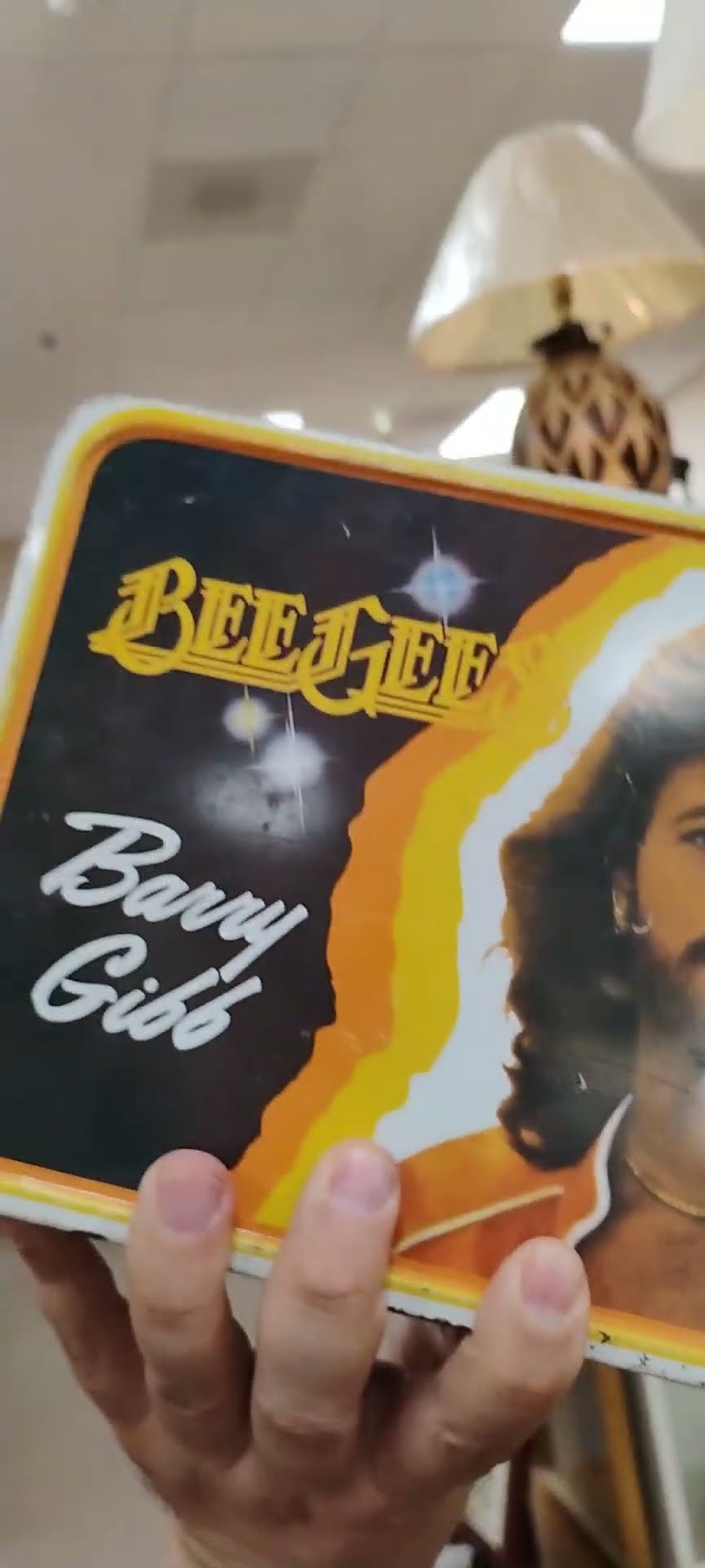 BEE GEES (1970s) lunch box --- antique store shopping - YouTube