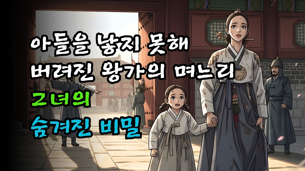 아들을 낳지 못해 버려진 왕가의 며느리의 비밀 / 조선이야기 / 민담 / 오디오북