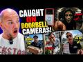 The SCARIEST &amp; Craziest things caught on Door Bell Cameras!
