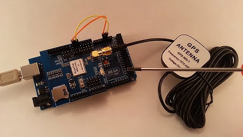 GPS Location Sensing with the Arduino Mega