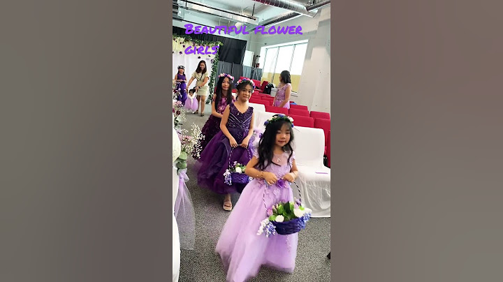 the beautiful flower girls