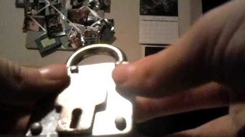 Houdini puzzle lock solution