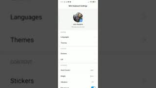 Mint Keyboard by xiaomi screenshot 3