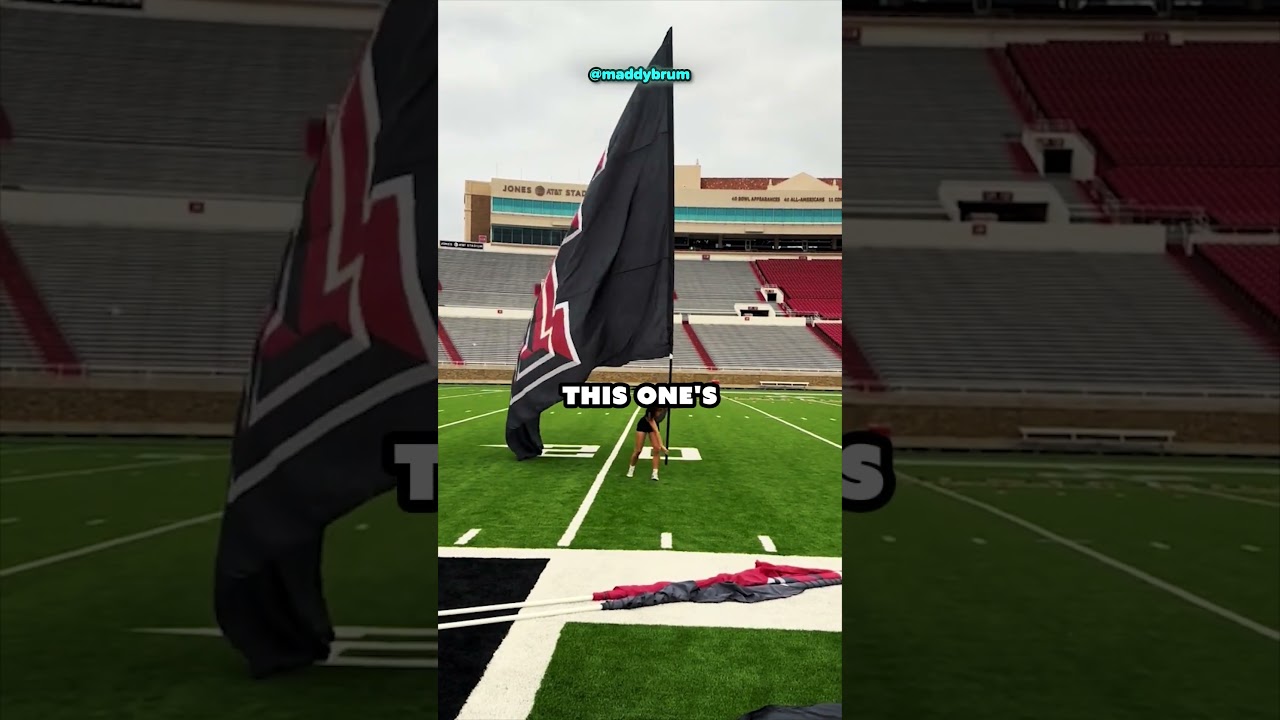 😳 Carrying This 16-Foot Flag Looks Easy… Until You Try!  - TuringTemple