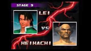Tekken 3 Lei Wulong Playthrough (PS1)