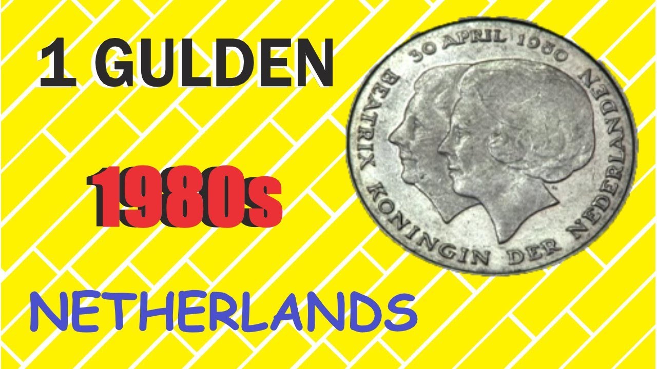 1 Gulden -- Netherlands 1980s -- Queen Beatrix coin