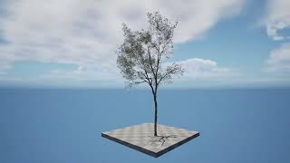 game silver birch animation with unreal engine and 3d files