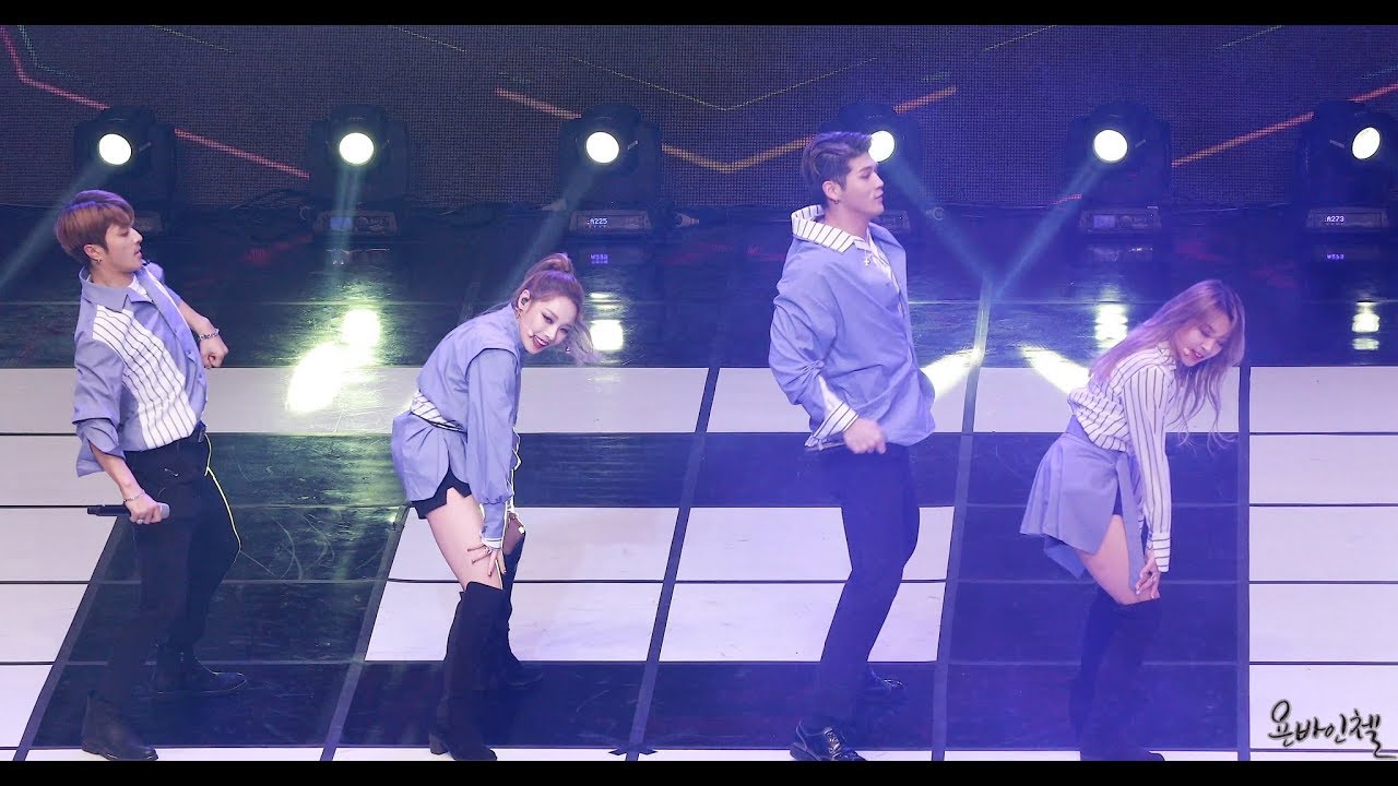 171216 카드(KARD) OH NANA [평창 올림픽 성공 개최 기원 강릉콘서트] 직캠