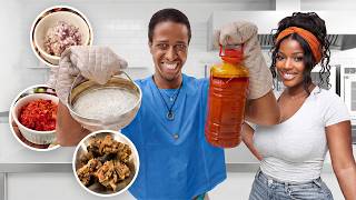 can my secret Nigerian native rice recipe impress Hilda Baci? | vlog