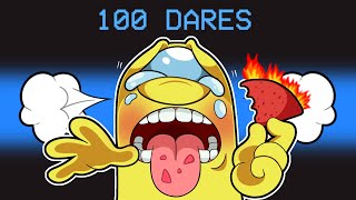 100 DARES in Among Us