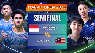 Rayhan/Wahyudi (INA) [4] vs Low/Ng (MAS) - SF | Macau Open 2026