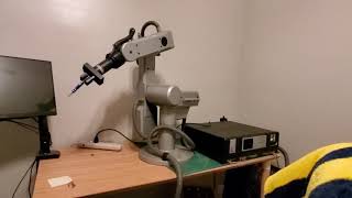Scorbot ER-VII Axis jogging