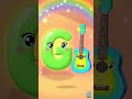 G for Guitar 🎸 | ABC Learning for Kids | Alphabet G Song | Preschool Learning Shorts #kids #funny
