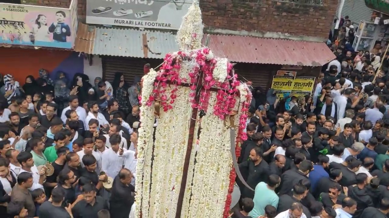 Live🔴 8 Moharram  2023| Mohalla Lakdo| Amroha Azadari Live
