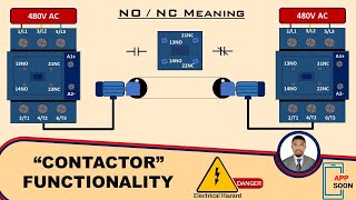 CONTACTOR  FUNCTIONALITY / NO & NC Meaning....