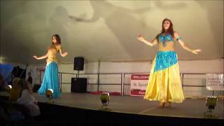 anna mar del sur and phoenix belly dance duet brazilian pearls usa