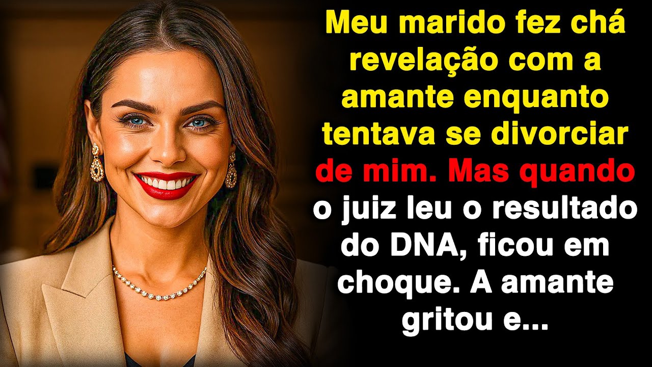 Meu marido queria se divorciar de mim enquanto fazia um chá revelação com a amante.