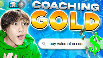 I Coached a Gold Player Who Bought His Account.. (Valorant)