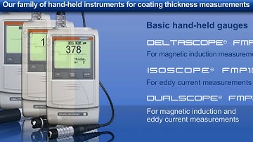 Introduction to the Fischer Instrumentation Range of Coating Thickness Measurement Instruments