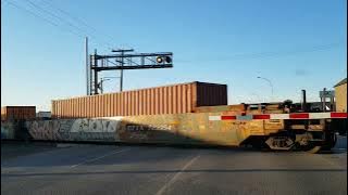 Train gate open up