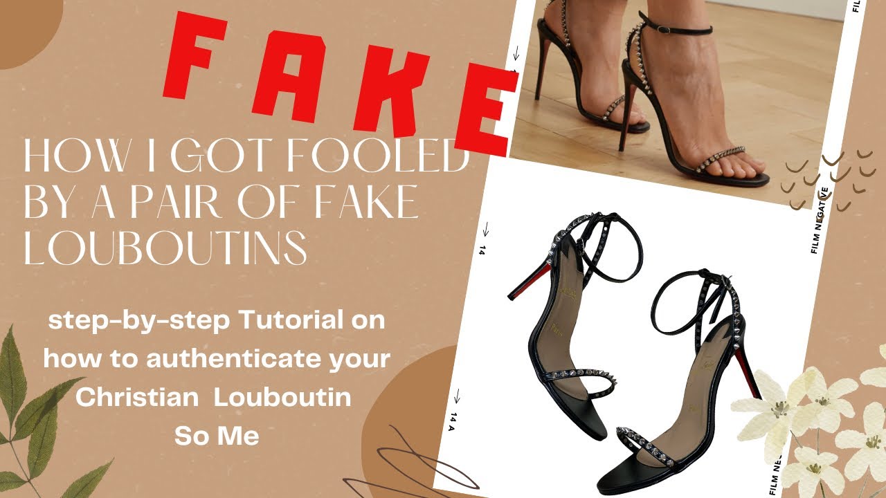 How To Authenticate Christian Louboutin Heels