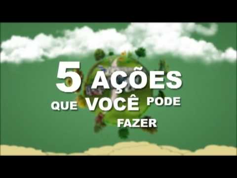 5 ações que você pode fazer - Educação Ambiental