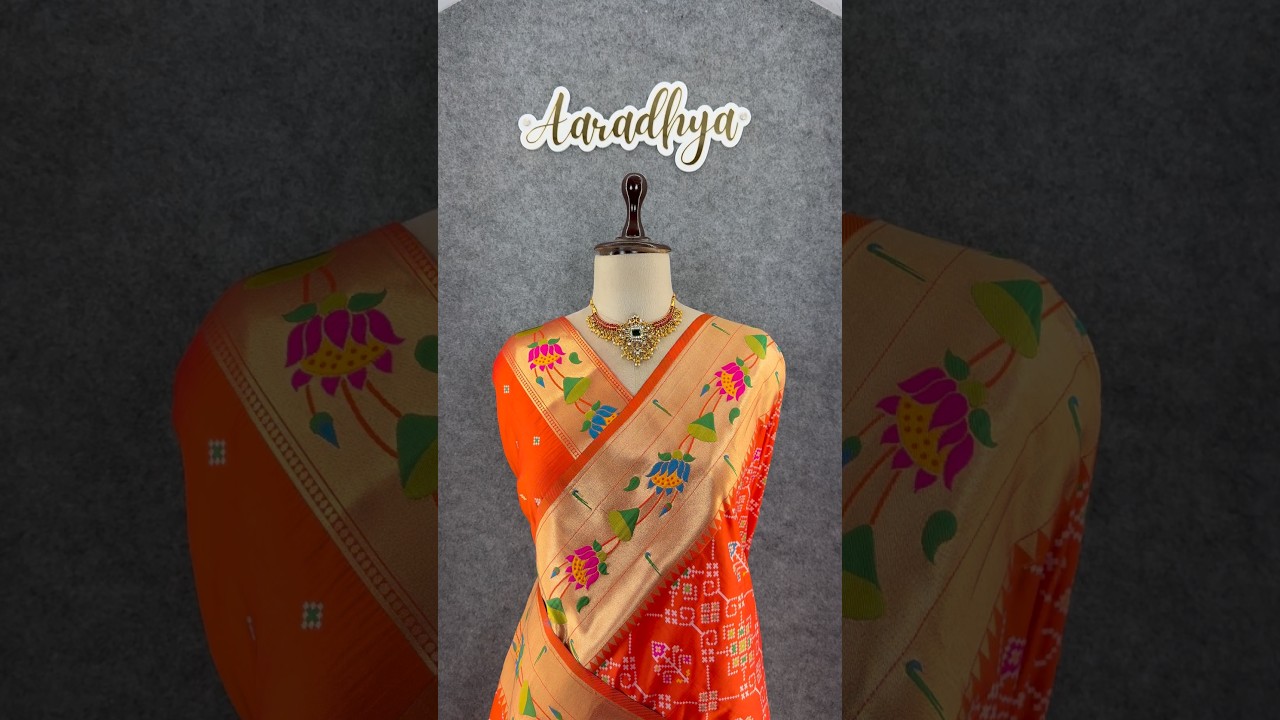 Royal Kanchivaram Patola Paithani Silk Saree