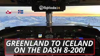 Transatlantic on the Dash 8! Nuuk–Kulusuk–Keflavik