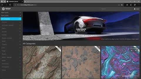 Using the 3ds Max asset library - An Overview of the Substance Toolset