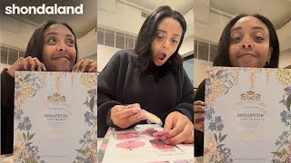 Unboxing The ‘Bridgerton’ Binge-Watching Game x Williams Sonoma Countdown Calendar | Shondaland