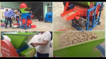 MÁY BÓC VỎ LẠC 2 QUẠT GIÓ -  tách riêng lạc lép và hạt mẩy cực nhanh Liên hệ 0329.903.159 (Zalo)