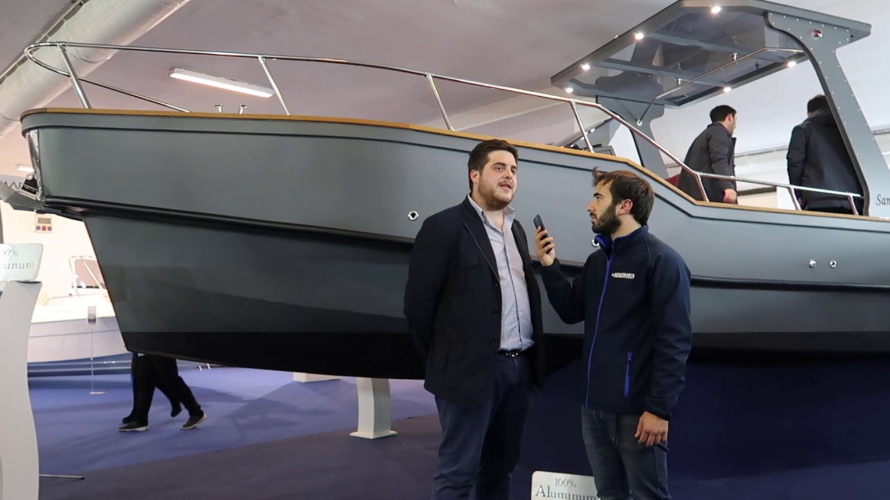 Ecco San 27, la barca di Naval Activity interamente in alluminio