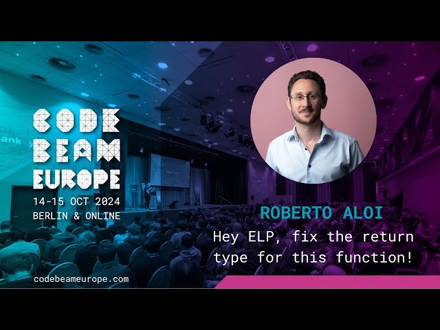 Hey ELP, fix the return type for this function!
