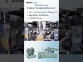 Flat Vacuum Rotary Packaging Machine #soyabean #packagingmachine #vacuum #pouch #factory