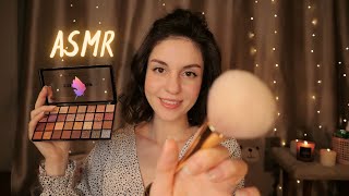 АСМР Соберу тебя на свидание💞 Тихий голос / ASMR Makeup