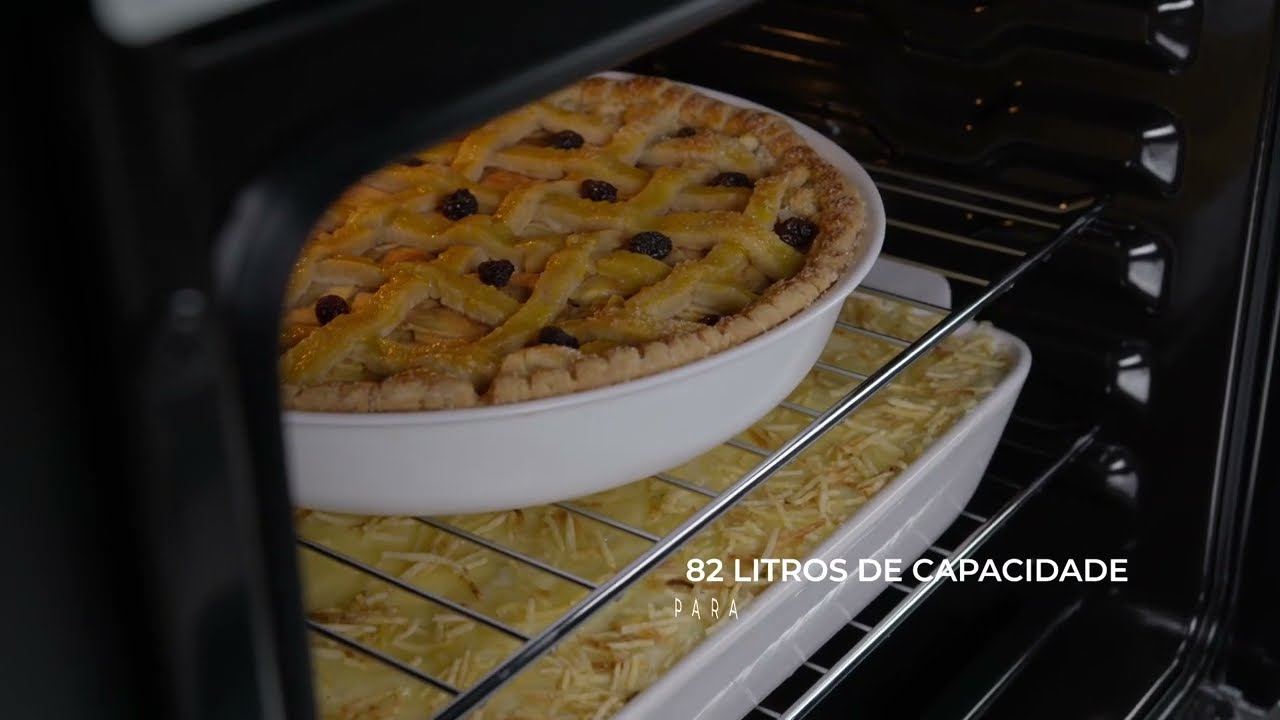 Forno Elétrico de Embutir Infinity Touch com Air Fryer