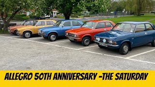 Austin Allegro 50th Anniversary - Day 1 Longbridge Road Run & Tour