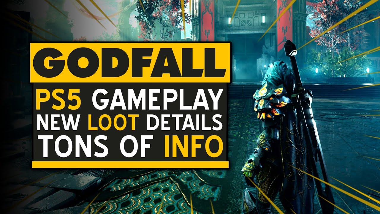 Godfall PS5 Gameplay Trailer Breakdown | NEW Info | NEW Loot | Weapon Classes