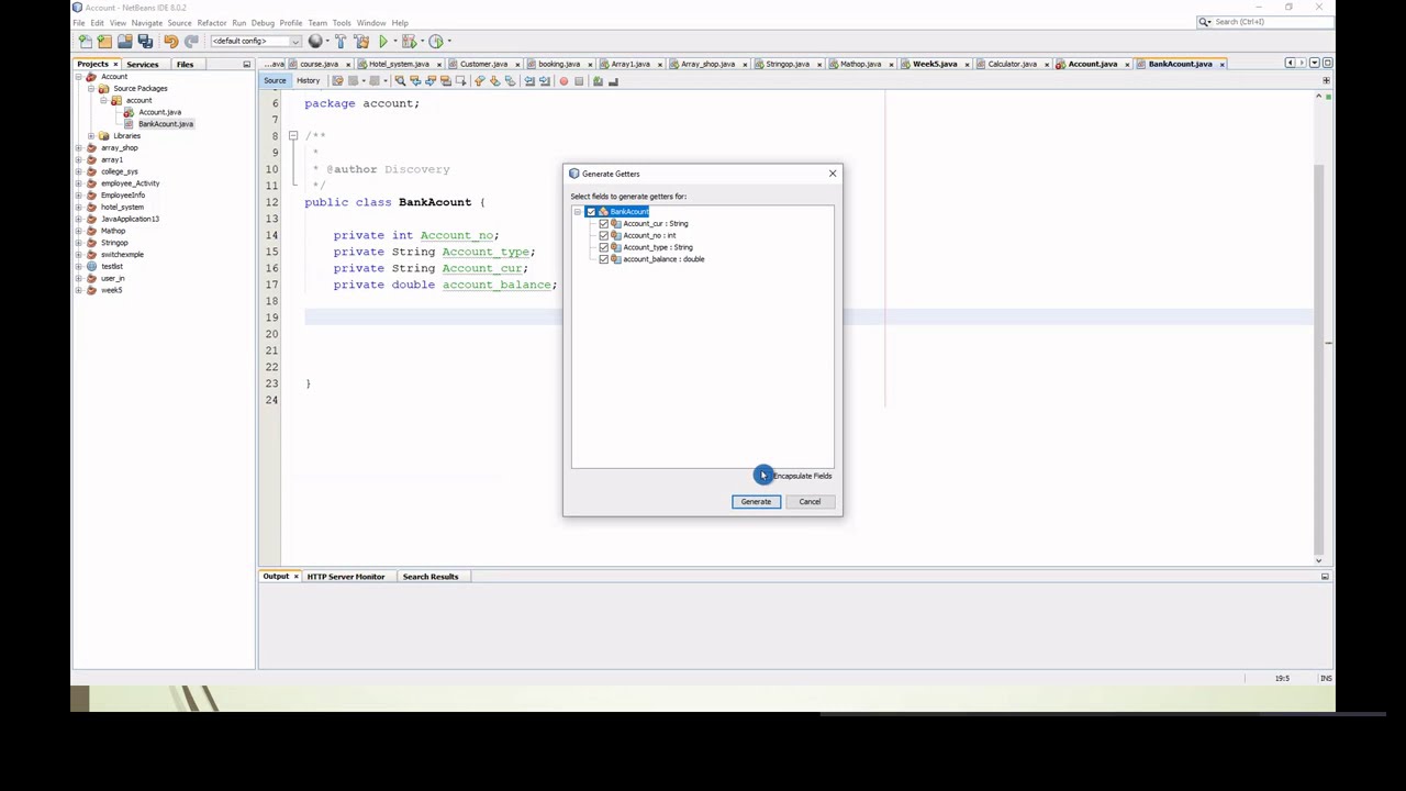 basic Java programming demonstration - YouTube