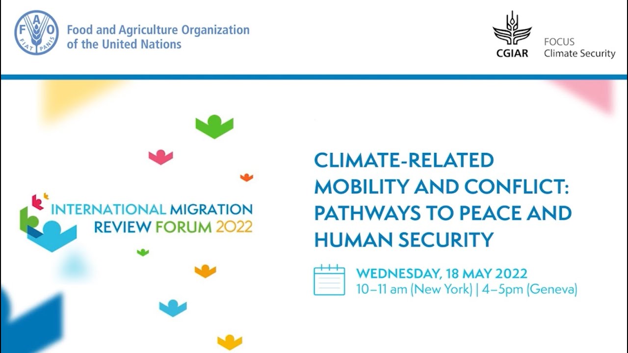 Climate-related mobility and conflict: pathways to peace and human security