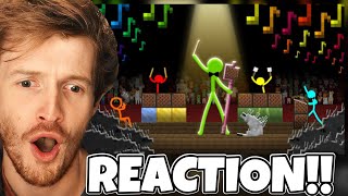 Note Block Concert - Animation vs. Minecraft Shorts Ep 35 - REACTION!!