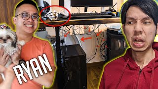 NOC Ryan's HARDEST Cable Management Ever!