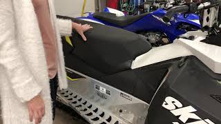 2020 SkiDoo MXZ 600 Sport Snowmobile Seat Removal